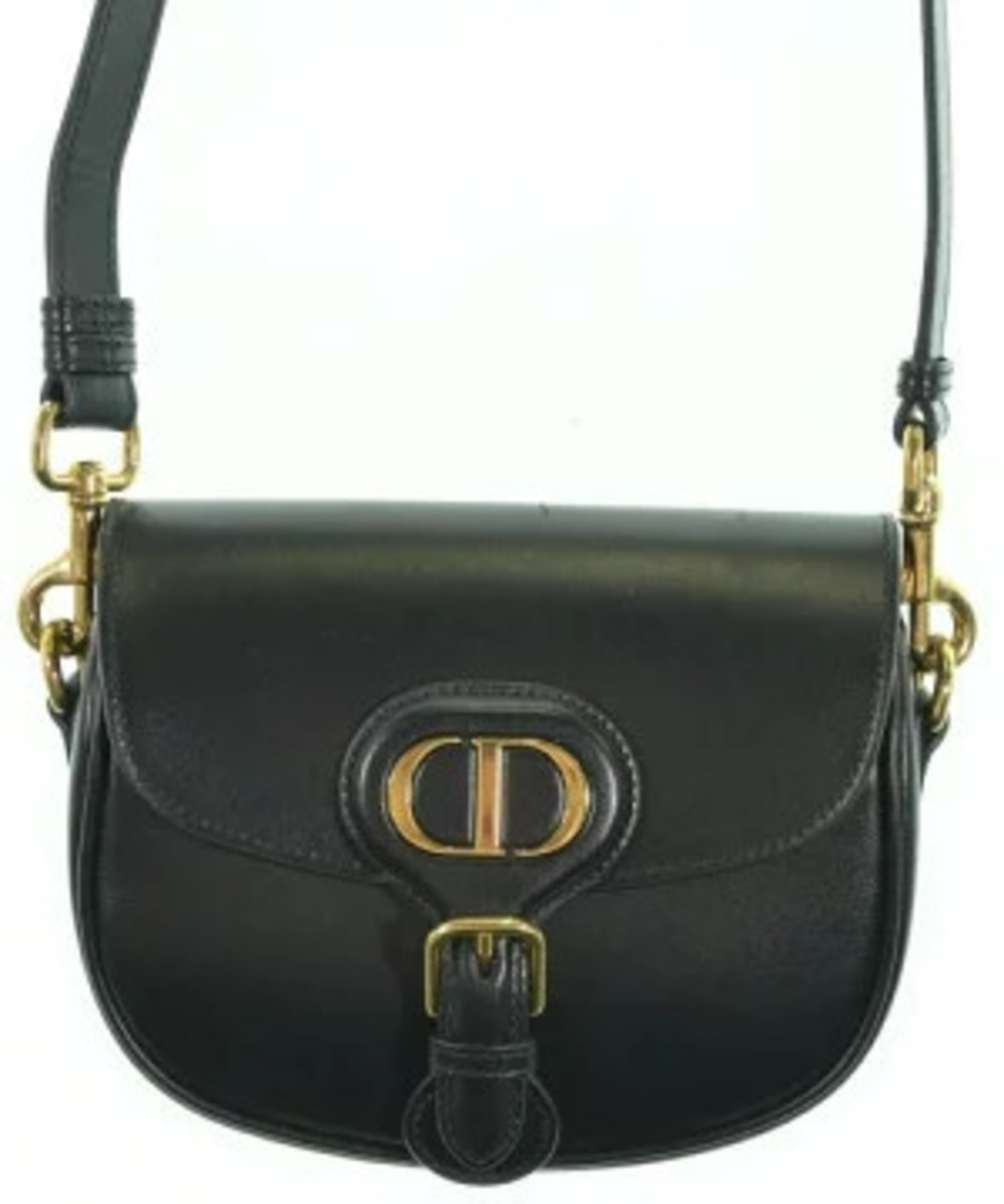 Christian Dior black Bobby bag hobo silhouette smooth box calfskin